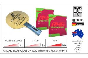 RADAK BLUE Carbon ALC Ready To Play Andro Rasanter R45/R45
